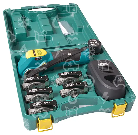 expander trubek Refco FLARE-e-Z, akumulátorý, 1/4